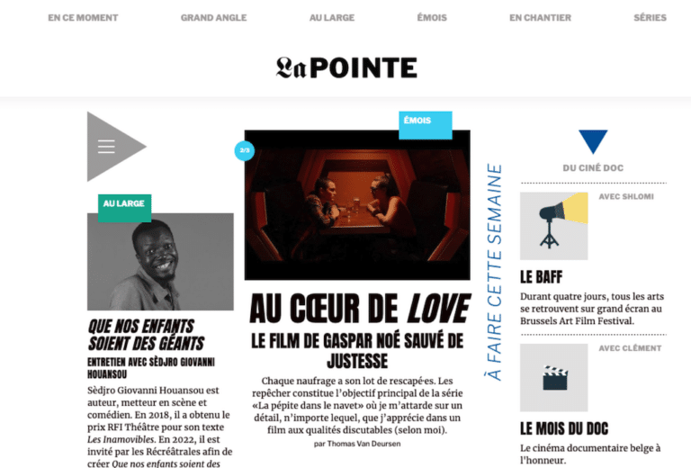 Screen d'articles