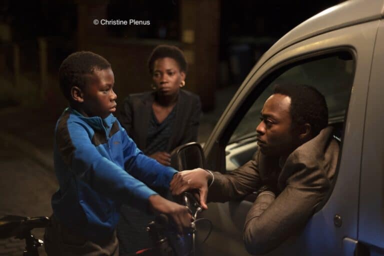 Photo issue du film de Tori et Lokita 3 acteurs sont présents