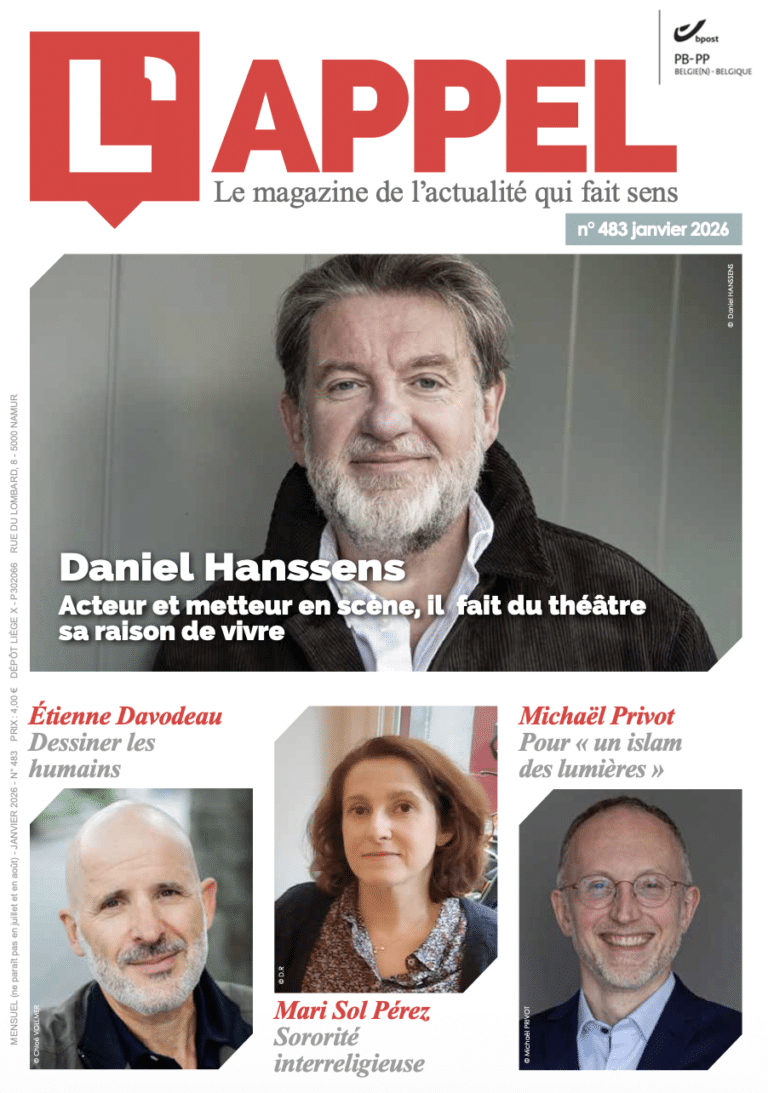 Couverture du magazine de L'Appel n°483 - janvier 2026