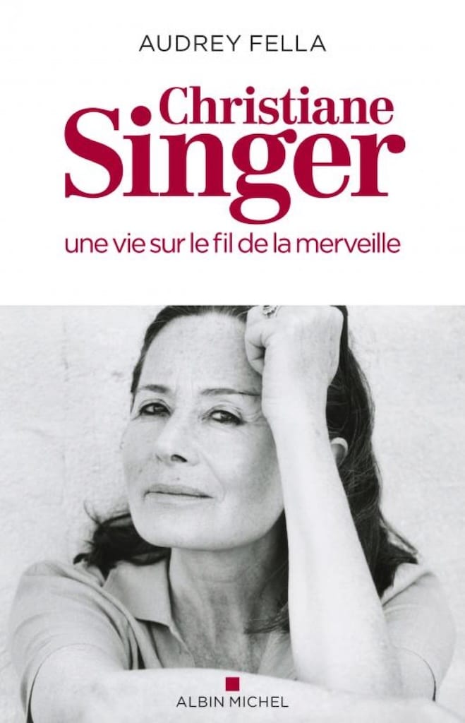 Couverture du livre de Christine Singer "Une vie sur le fil de la merveille"