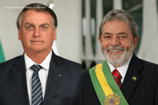 Les deux candidats à la présidence au Brésil