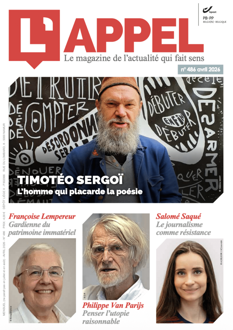 Couverture du magazine L'Appel - numéro d'avril 2026