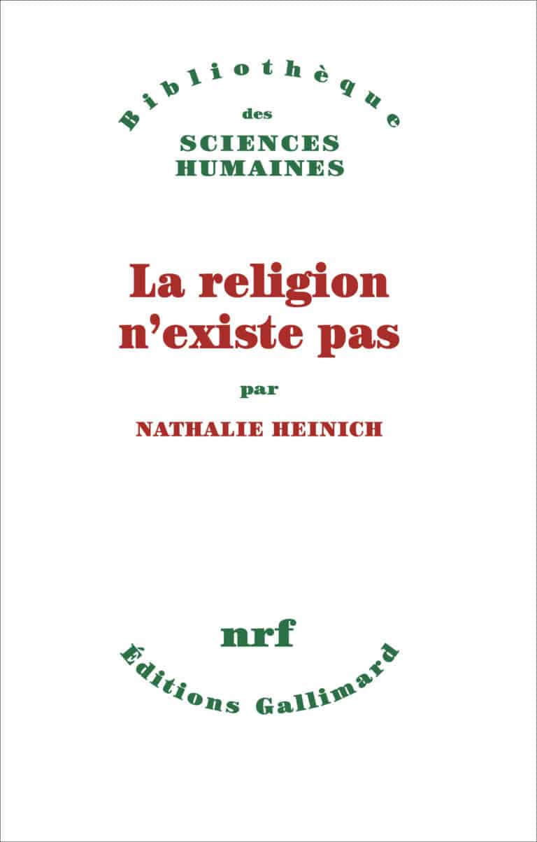couverture du livre "la religion n'existe pas"
